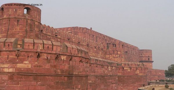 Rampart-of-Agra-Fort
