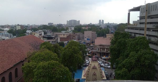 Ahmedabad-old-city-Birds-eye-view