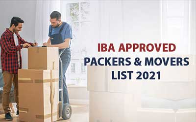 IBA Approved Packers and Movers List 2021